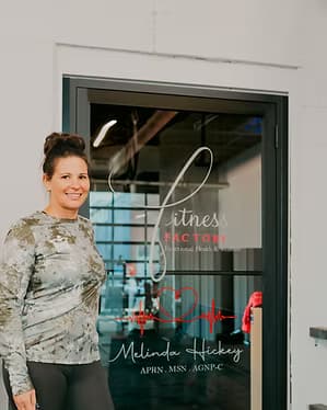 Portrait of Malin Ellison, Founder and CEO of The Fitness Factory